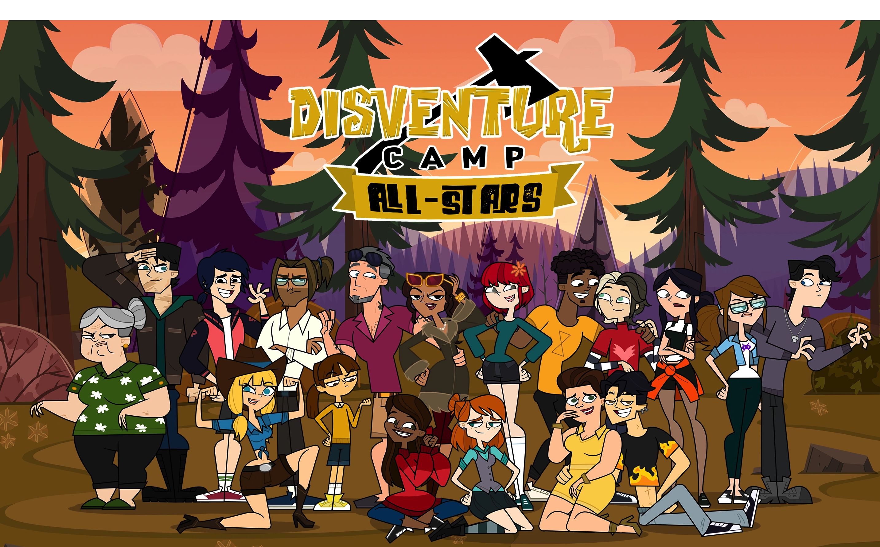 Disventure Camp All-Stars by justinavery on DeviantArt