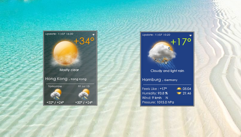 MINIWeather HD by xxenium