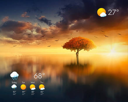 Weather On Rainmeter Deviantart