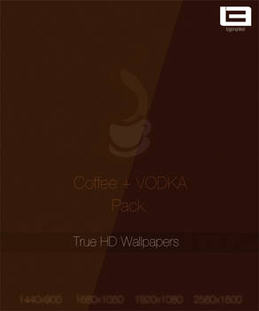 Coffee + Vodka Wallpaper Pack