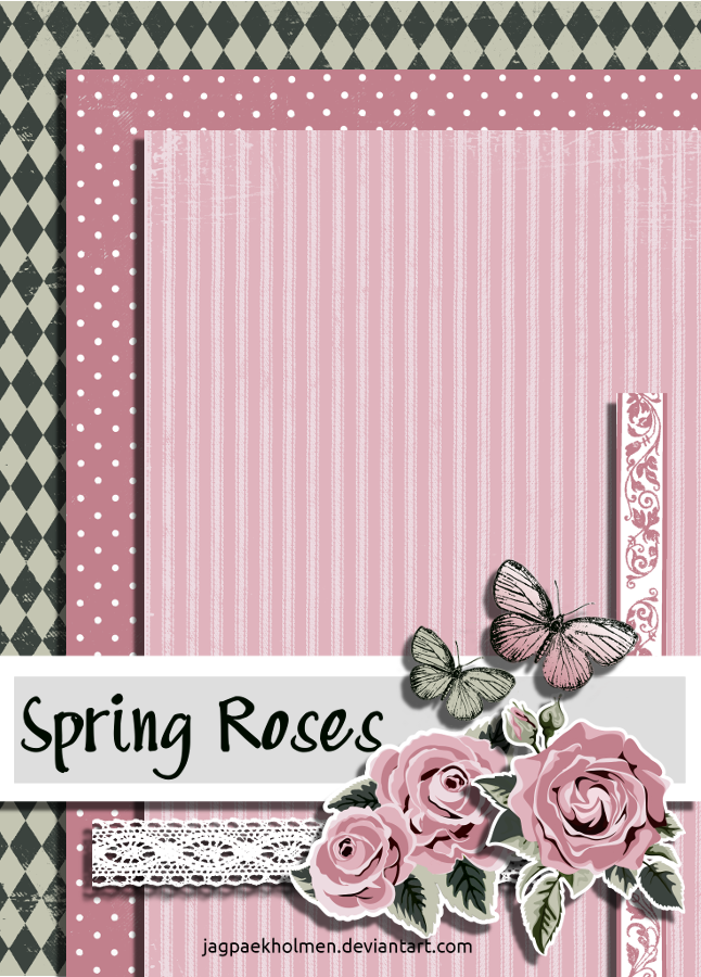Spring Roses pack