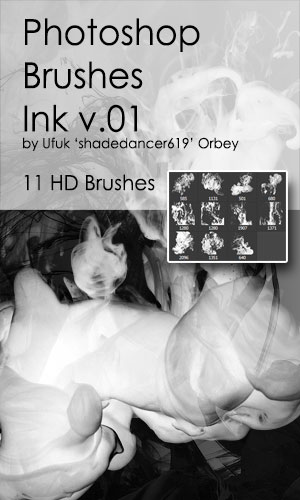 Shades Inks v.01 HD Photoshop Brushes by shadedancer619 on DeviantArt
