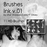 Shades Inks v.01 HD Photoshop Brushes