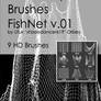 Shades Fishnet v.01 HD Photoshop Brushes