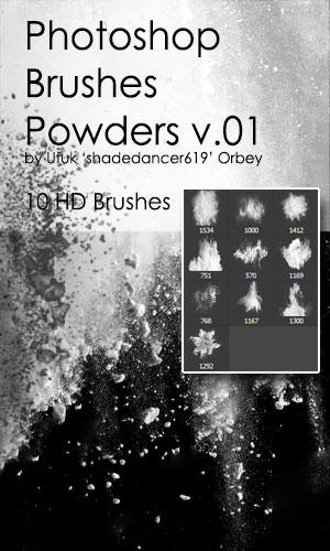 Shades Powders v.01 HD Photoshop Brushes by shadedancer619 on DeviantArt