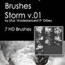 Shades Storm v.01 HD Photoshop Brushes