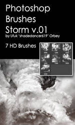 Shades Storm v.01 HD Photoshop Brushes