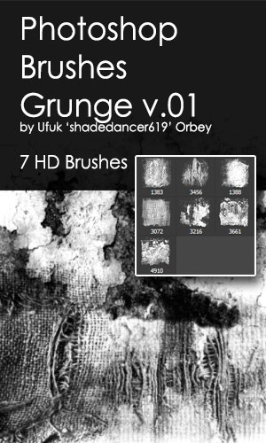 Shades Grunge v.01 HD Photoshop Brushes by shadedancer619 on DeviantArt
