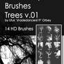 Shades Trees v.01 HD Photoshop Brushes