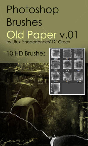 Shades Old Paper v.01 HD Photoshop Brushes by shadedancer619 on DeviantArt