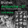 Shades Avalanche v.01 HD Photoshop Brushes
