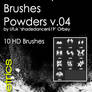 Shades Powders v.04 HD Photoshop Brushes