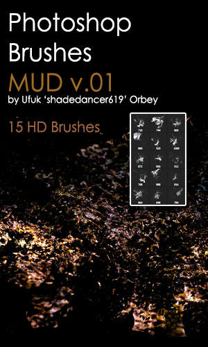Shades Mud v.01 HD Photoshop Brushes by shadedancer619 on DeviantArt
