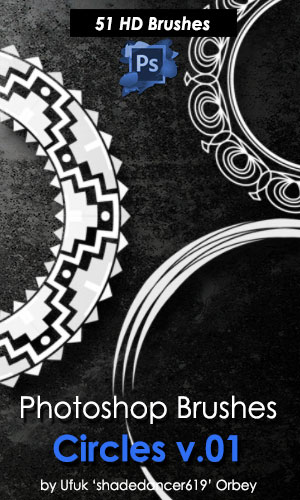 Circles Photoshop Brushes by shadedancer619 on DeviantArt