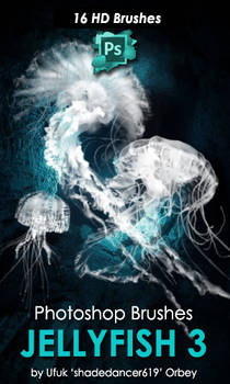 Shades Jellyfish 03 Photoshop Brushes