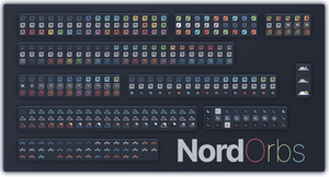 Nord Theme Start Orbs