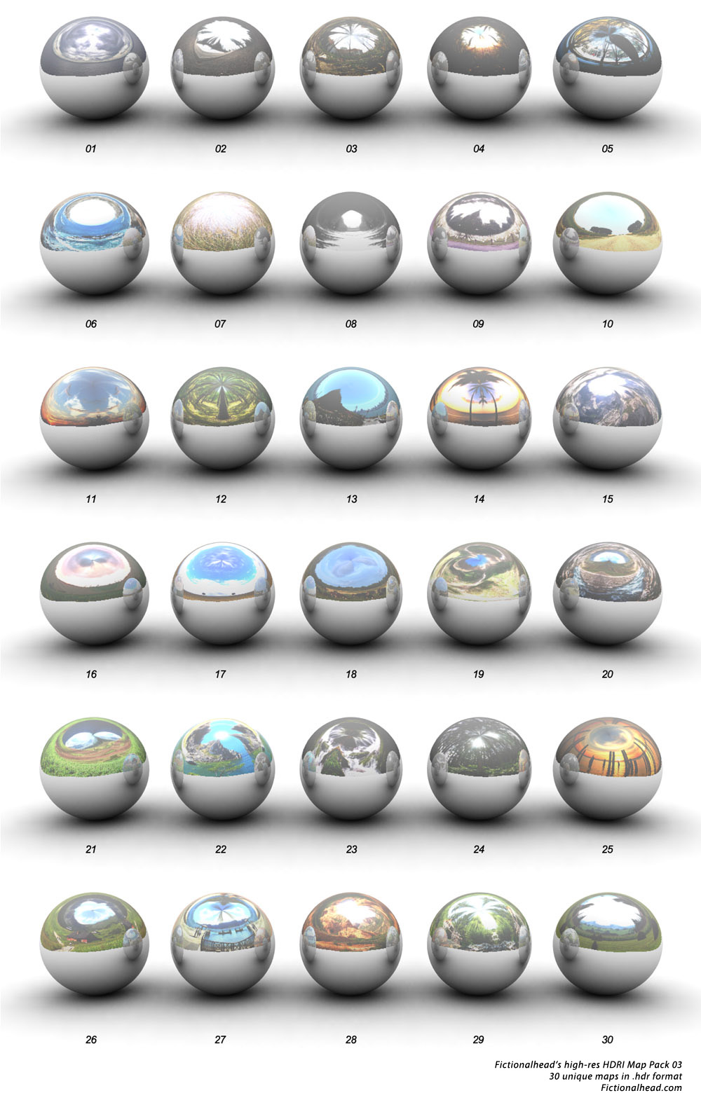 High-Res HDRI Map Pack 3 by smashmethod