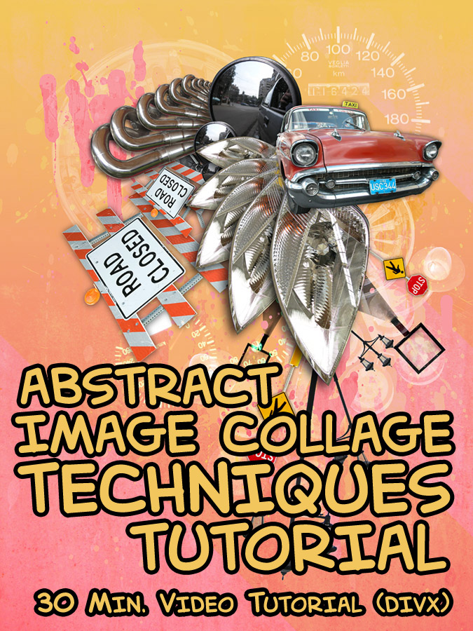 Abstract Collaging Techniques by smashmethod