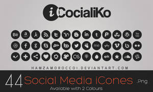 iCocialiKo FREE Social Media iCones