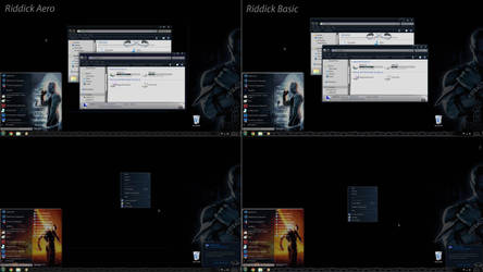 Riddick Aero+Basic Win7 Theme