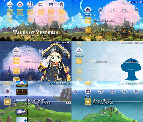 Tales of Vesperia PSP Theme