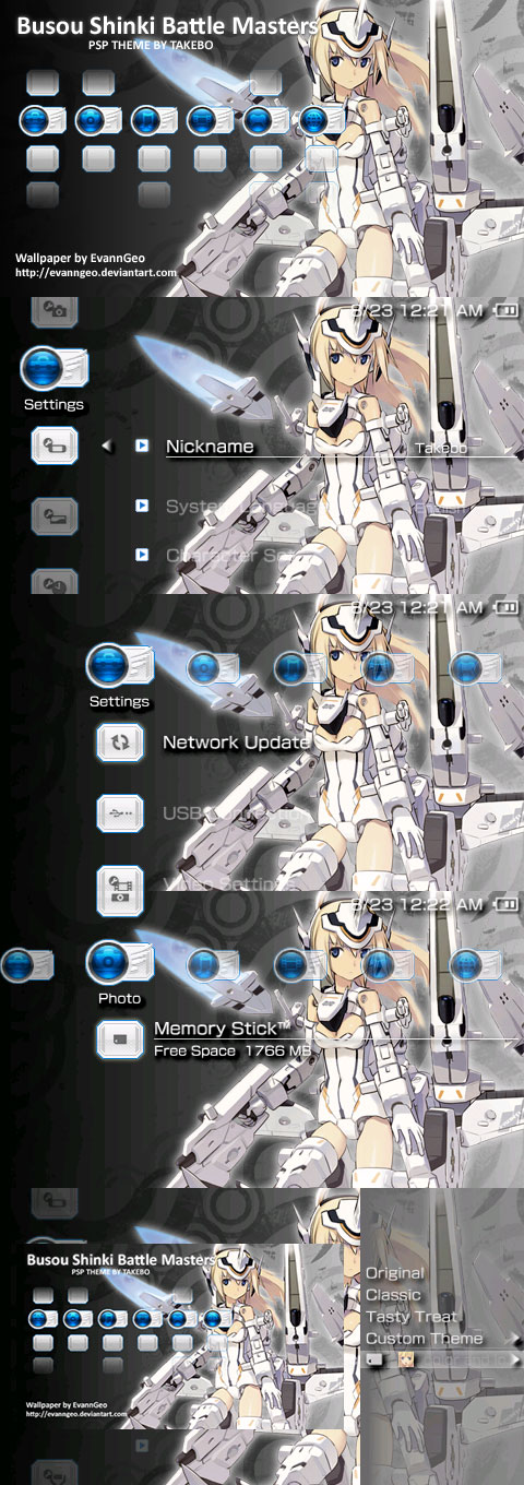 Busou Shinki PSP Theme