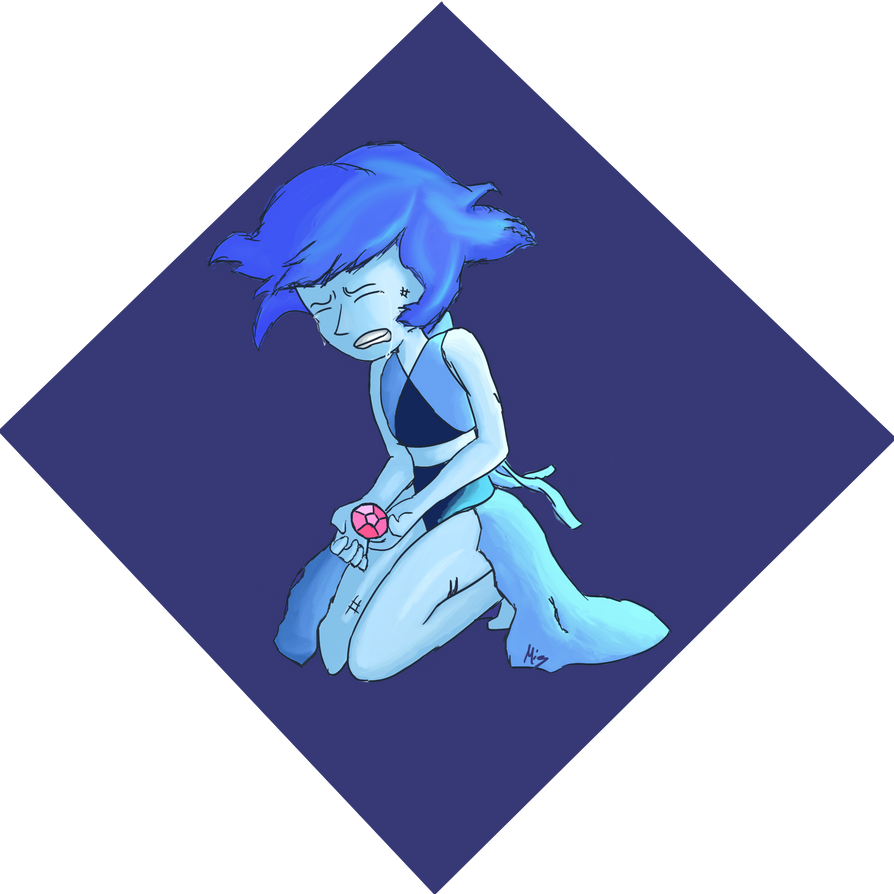 Lapis top lazuli depression
