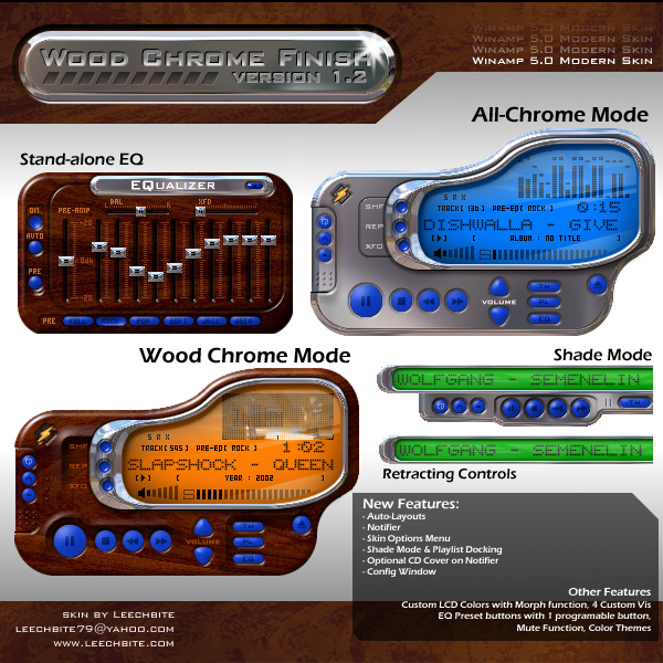 Wood Chrome Finish 1.2d