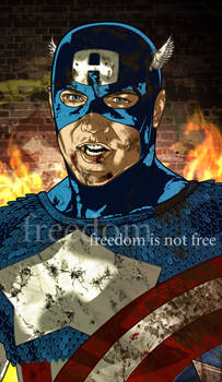 Captain America: Freedom is Not Free GiF