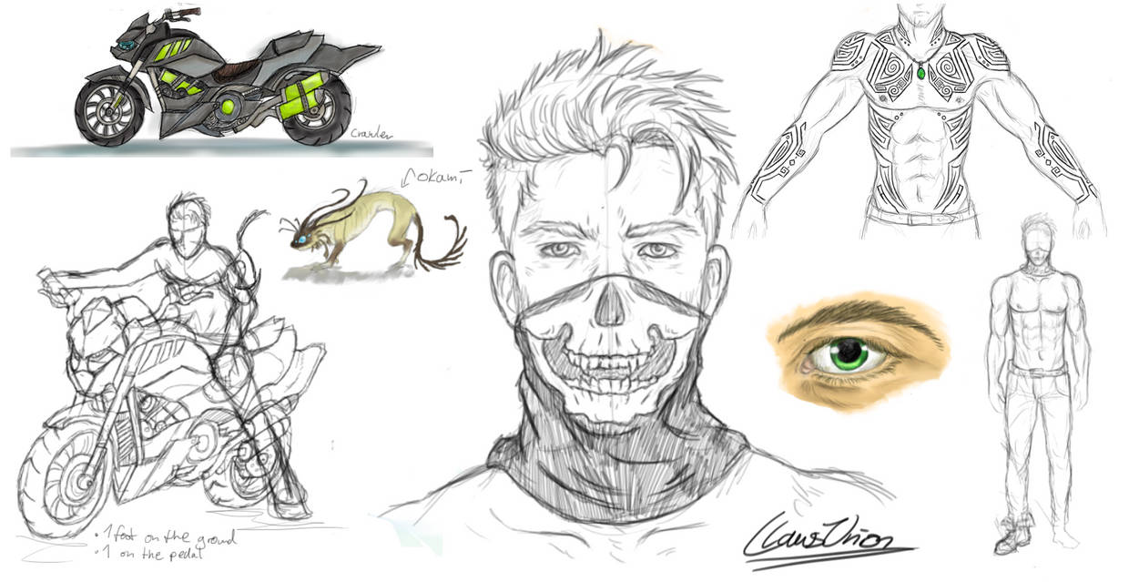 Sculpture Concept - Ghost Rider by ClawsUnion on DeviantArt