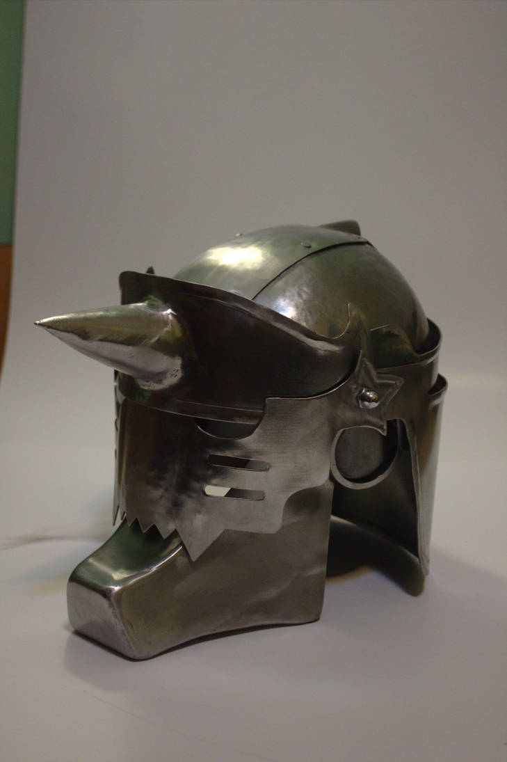 full metal alchemist al's helmet (side view) by merkavaman on DeviantArt