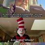 The Cat in the Hat scares Buzz Lightyear