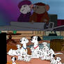 The Dalmatians Watching The Rescuers
