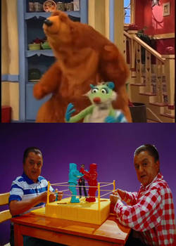 Bear and Treelo Dancing to the Mike Teavee Song