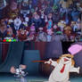 The Illumination Characters watching RD
