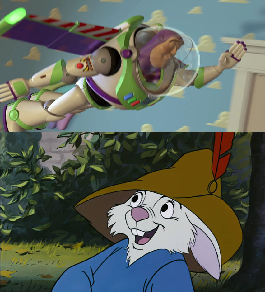 Buzz Lightyear Falling with Style Amazes Skippy by Msoares12 on DeviantArt