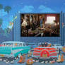 Disney Characters Watching Matilda