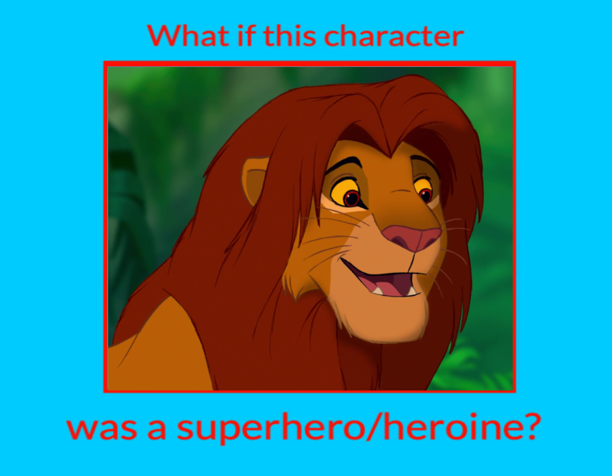 What if Simba was a Superhero?