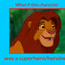 What if Simba was a Superhero?