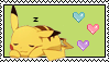Pikachu Stamp by VNightOwl