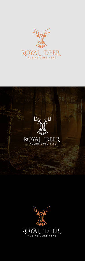 Royal Deer Logo