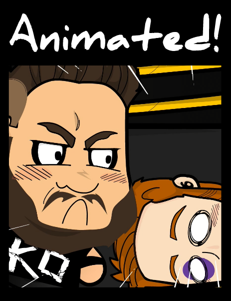 Sami Zayn vs Kevin Owens at NXT TakeOver Animated