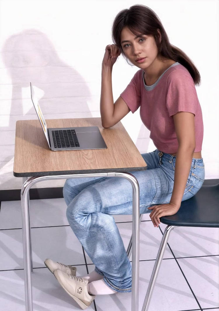 Lola in lecture animated by spreadKimness on DeviantArt