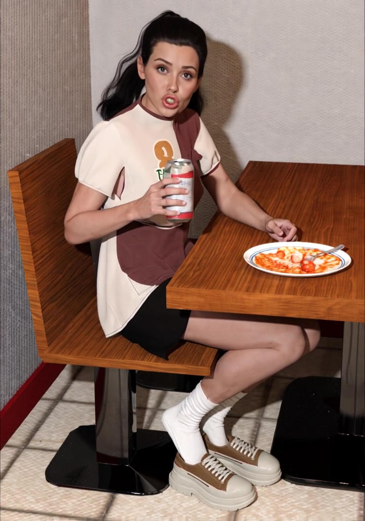 Colleague at lunch animated + voice by spreadKimness on DeviantArt