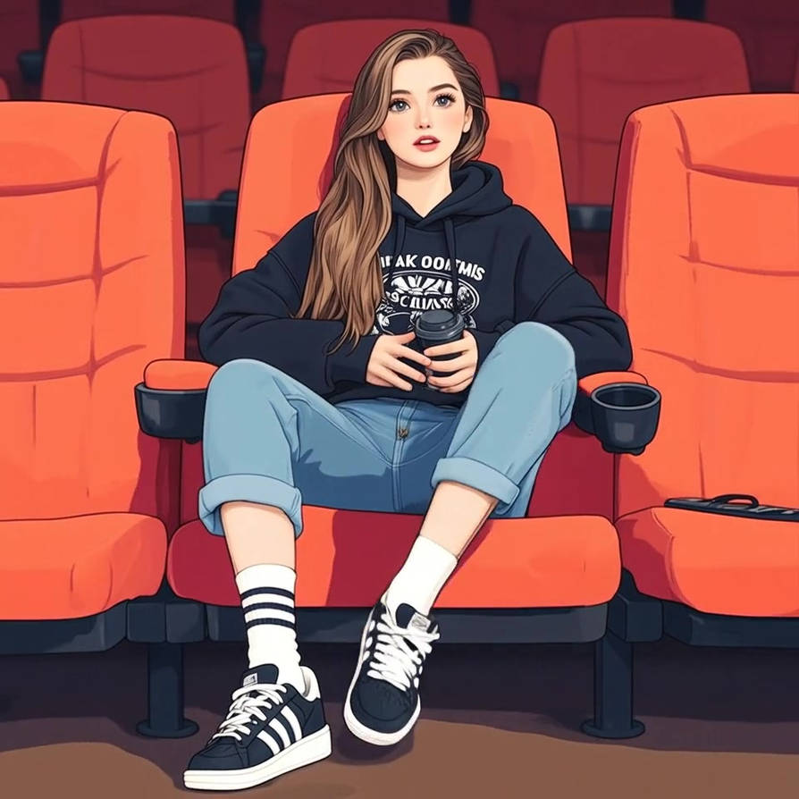 Cartoon hottie takes off her sneakers by spreadKimness on DeviantArt