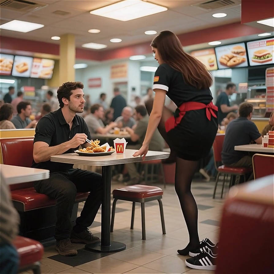Lola working a fast food (with voice) by spreadKimness on DeviantArt