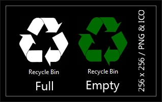 Recycle Bin Icons by Drudger