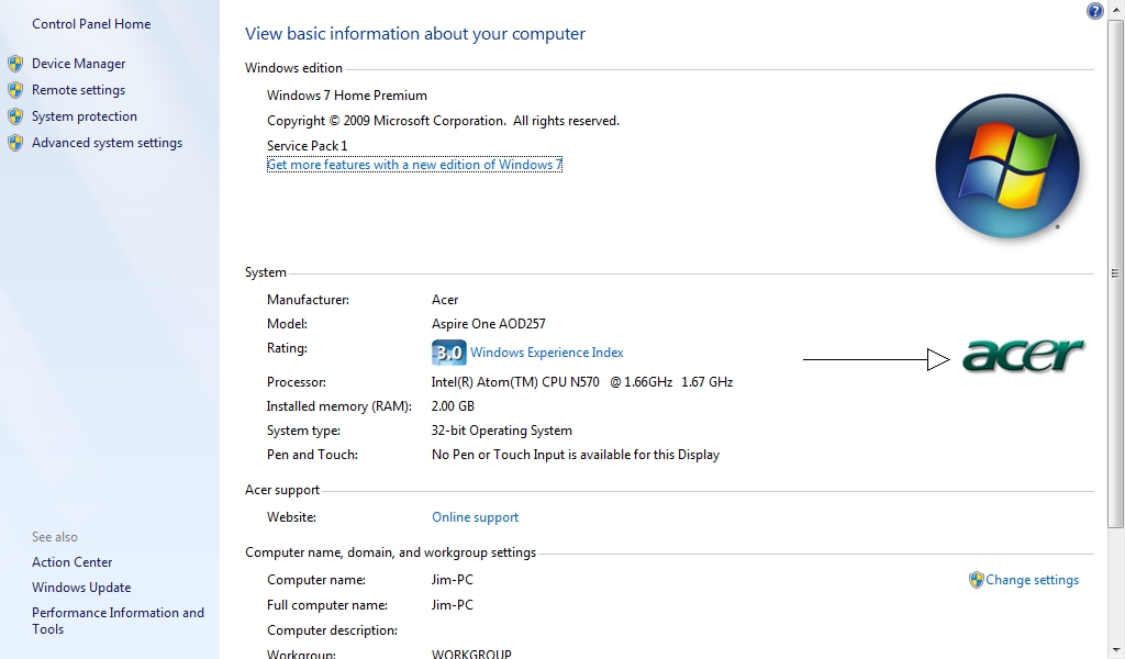 ACER ACERSYSTEM DRIVERS WINDOWS DOWNLOAD DRIVERS: ACER ACERSYSTEM