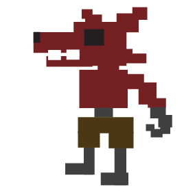 FNaF Nightmare Foxy Cursor - Sweezy Custom Cursors