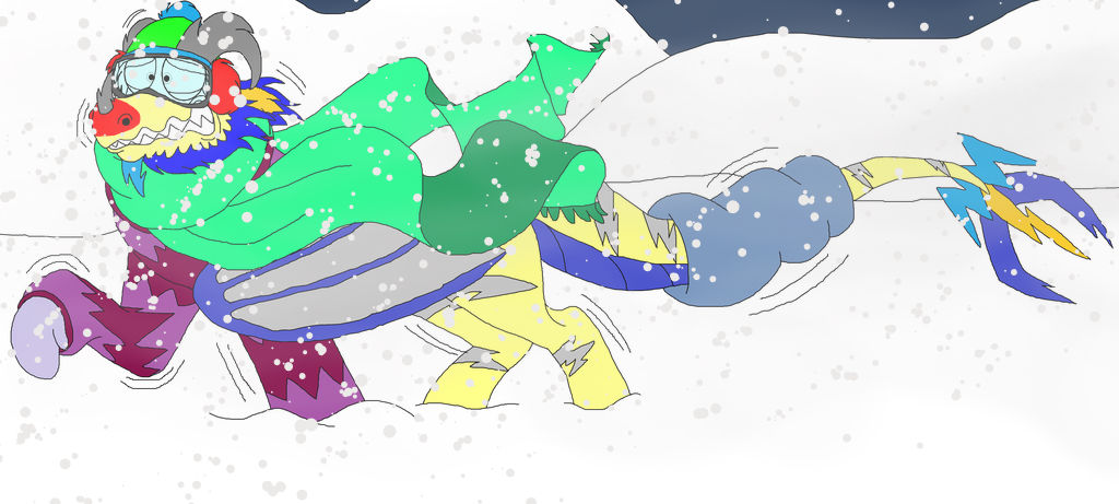 Caught In a Snow Storm by rosefang16 on DeviantArt